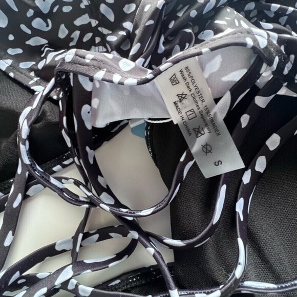 Yonique Tankini Tops for Women No Bottom Flowy Bathing Suit V Neck Swim Top S. - Picture 10 of 11